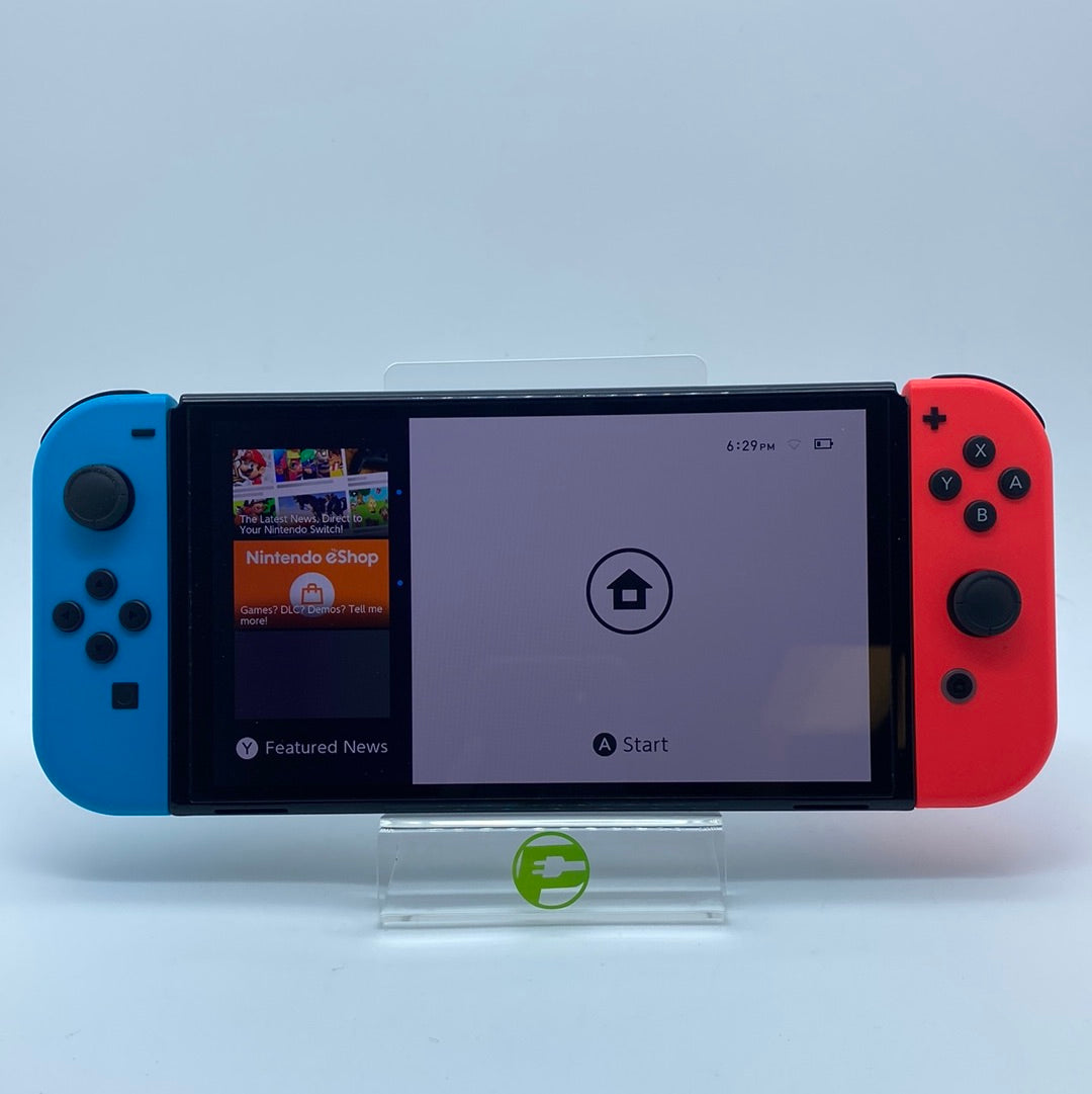 Nintendo Switch - OLED Model Neon Blue/Neon Red - Hardware