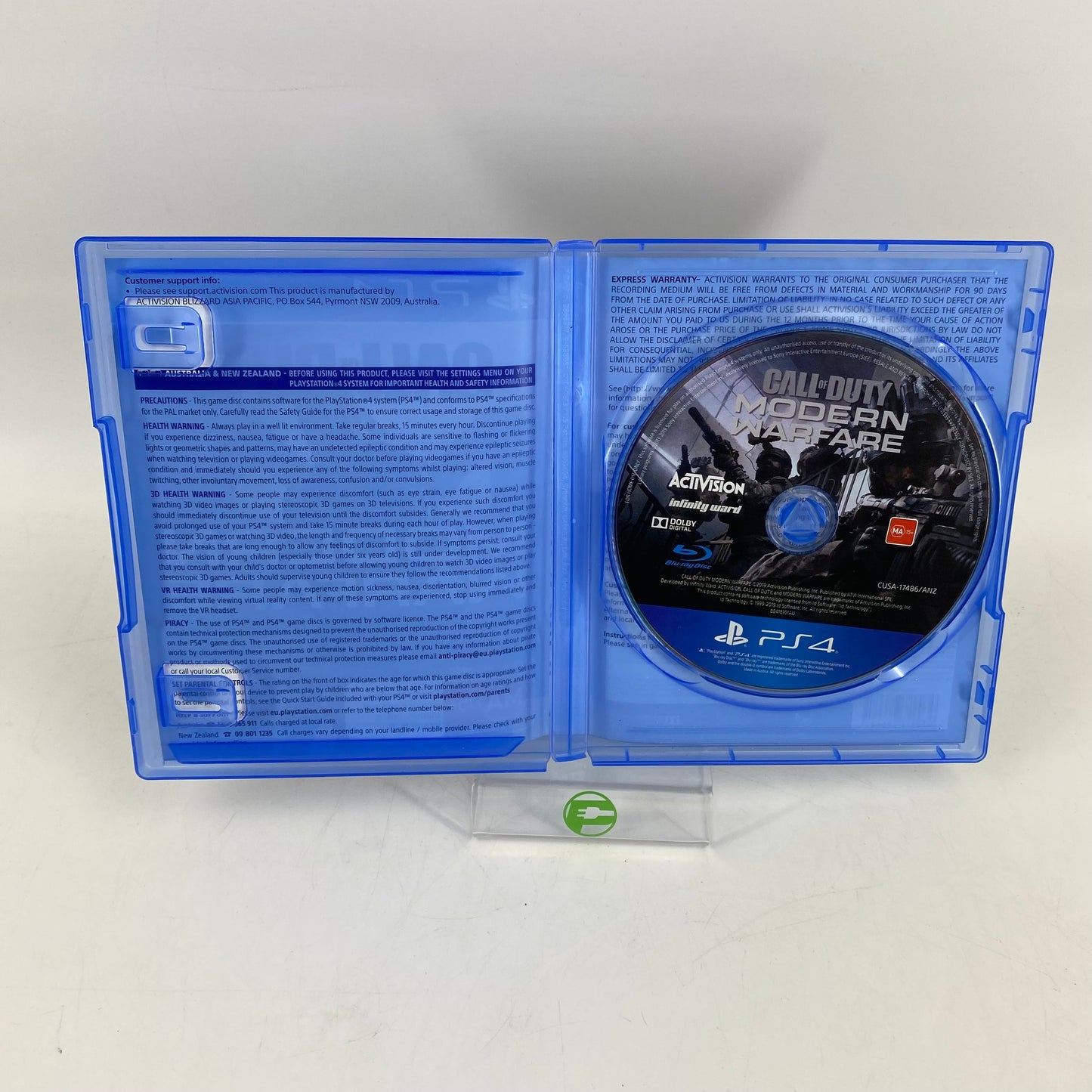 Call of Duty: Modern Warfare (Sony PlayStation 4 PS4, 2019)