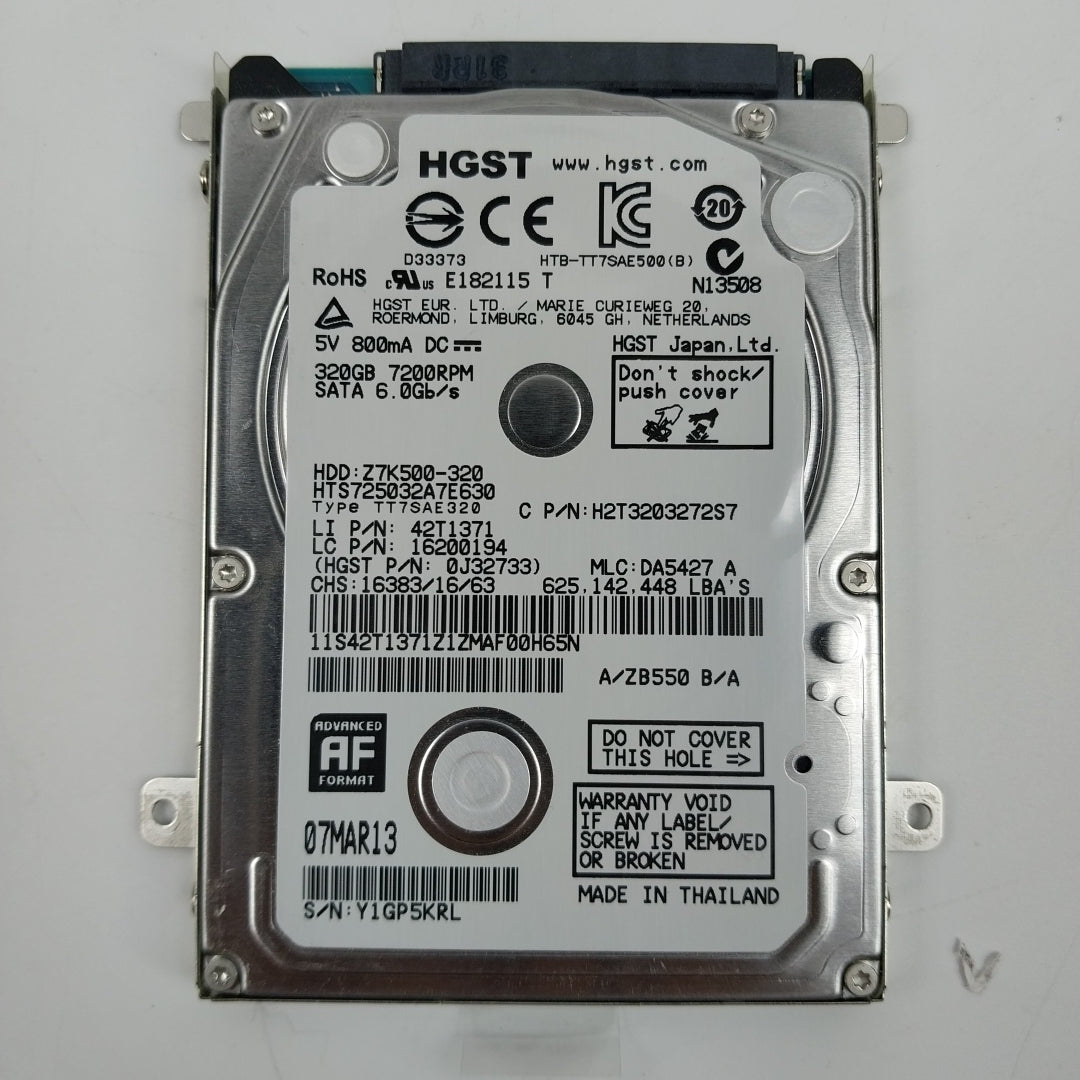 HGST and more 2.5" 320GB To 1TB SATA HDD Hard Disk Bundle Qty 5