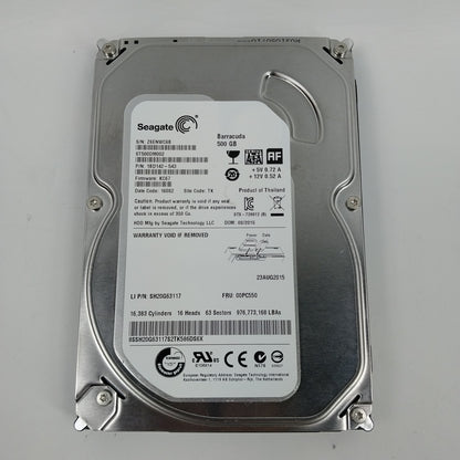 Seagate Barracuda ST500DM002 500GB HDD 1BD142-543 Hard Disk Drive Qty 2