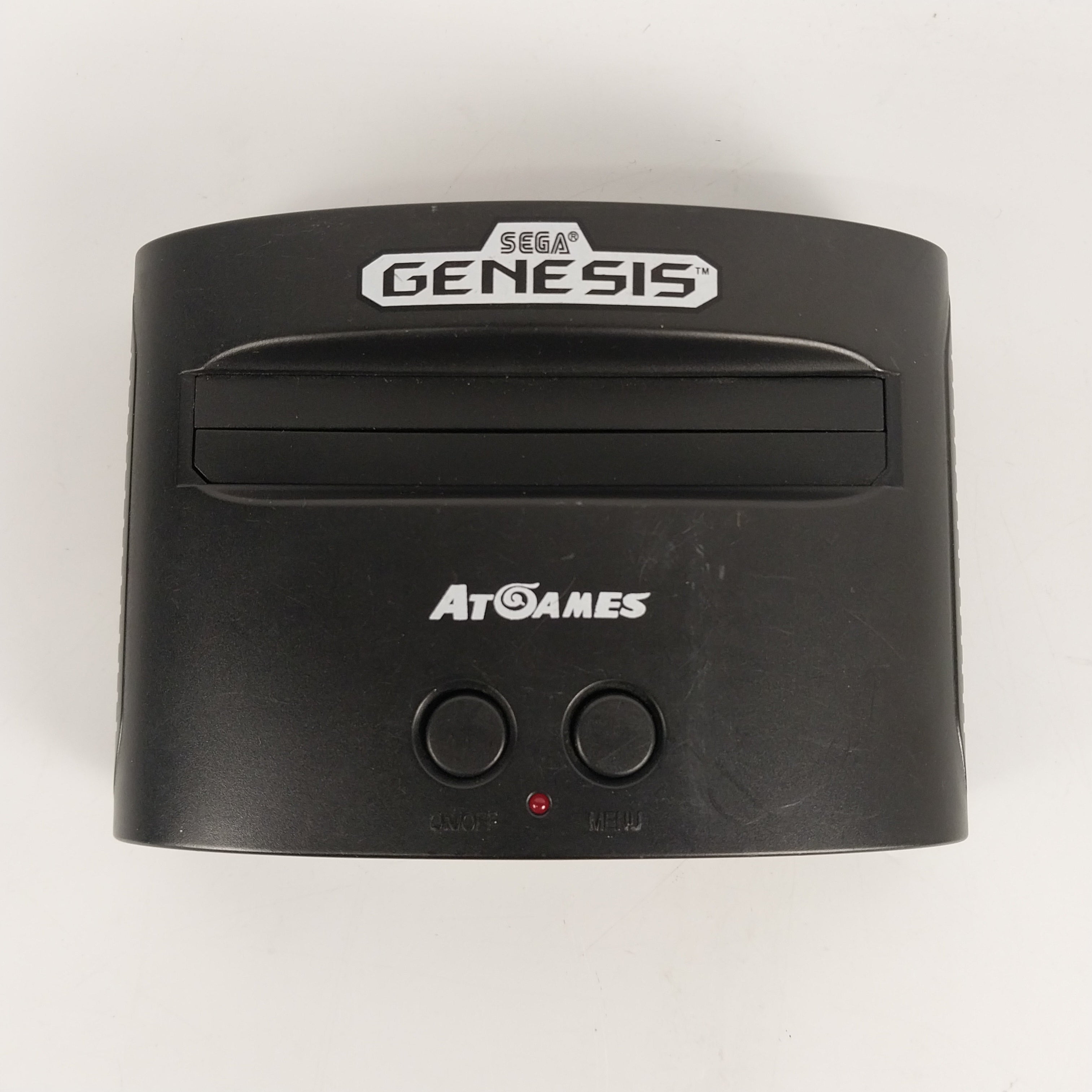 AT Games Sega Genesis Video Game Console Black FB8200R-80 Missing Cont ...