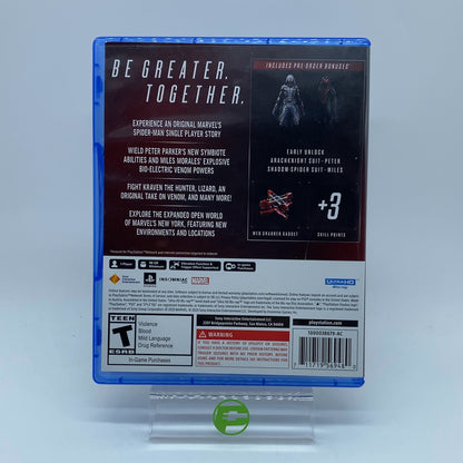 Marvel Spiderman 2 [Launch Edition] (Sony PlayStation 5 PS5, 2023)