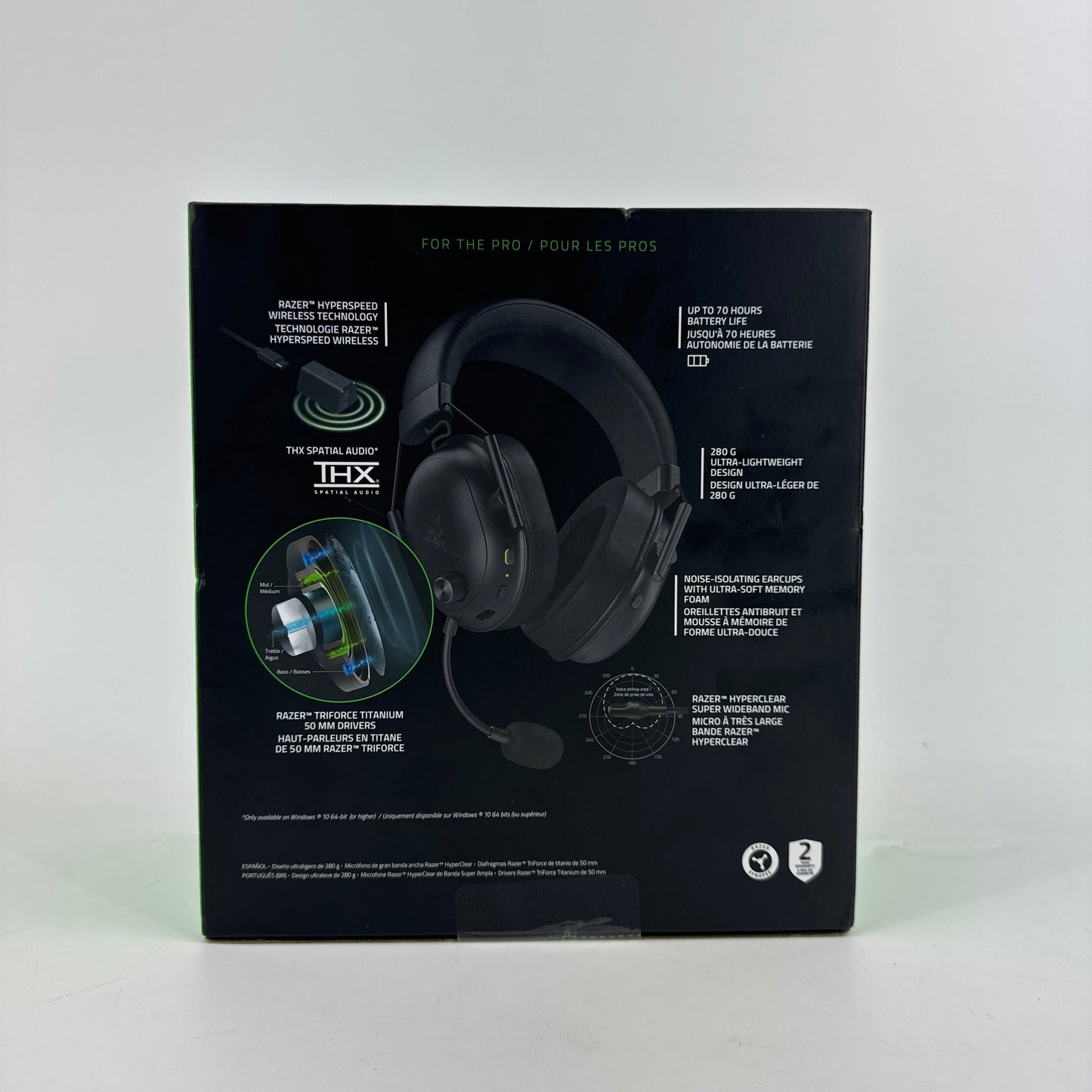 New Razer Blackshark V2 Hyperspeed Black RZ04-0496