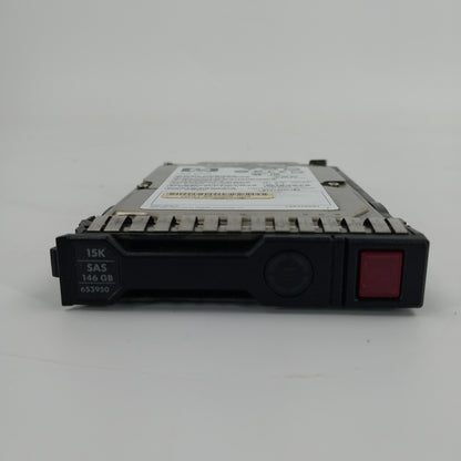 HP 2.5" EH0146Fxxxx 146GB 15K SAS HDD 512544-004 Hard Disk Drive Qty 3