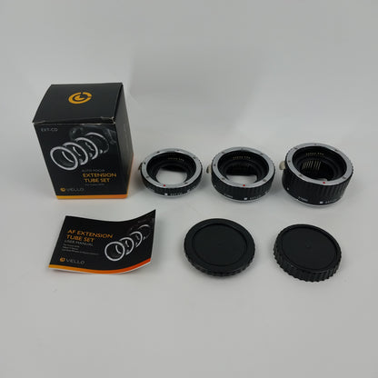 Vello EXT-CD AF Extension Tube Set DG0514