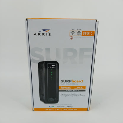 Arris SBG10 Docsis 3.0 WiFi Cable Modem 1000884