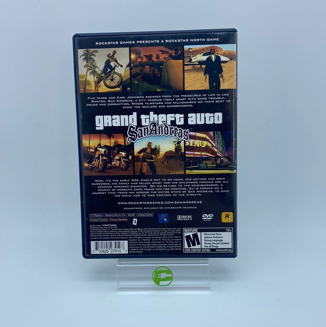 Grand Theft Auto San Andreas (Playstation 2, 2004)