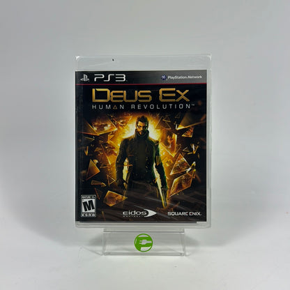 New Deus Ex: Human Revolution (Sony PlayStation 3 PS3, 2011)