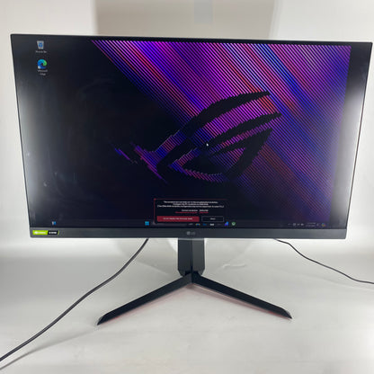 LG UltraGear 32" 32GN63T QHD G-SYNC QHD 165Hz Gaming Monitor Open Box