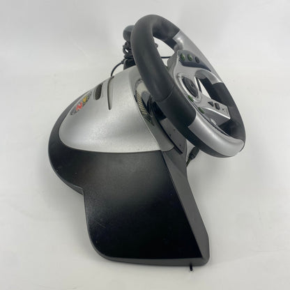 Mad Catz MC2 Racing Wheel & Petals Black For Original Xbox