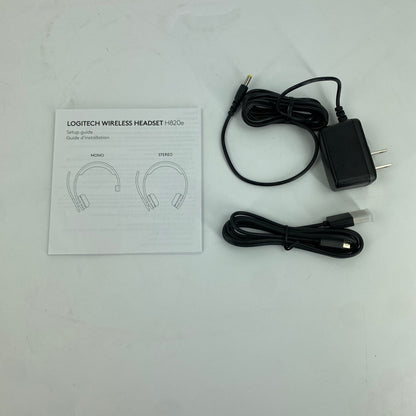 Logitech Wireless Headset Dual H820E Computer Headset Black PC38X