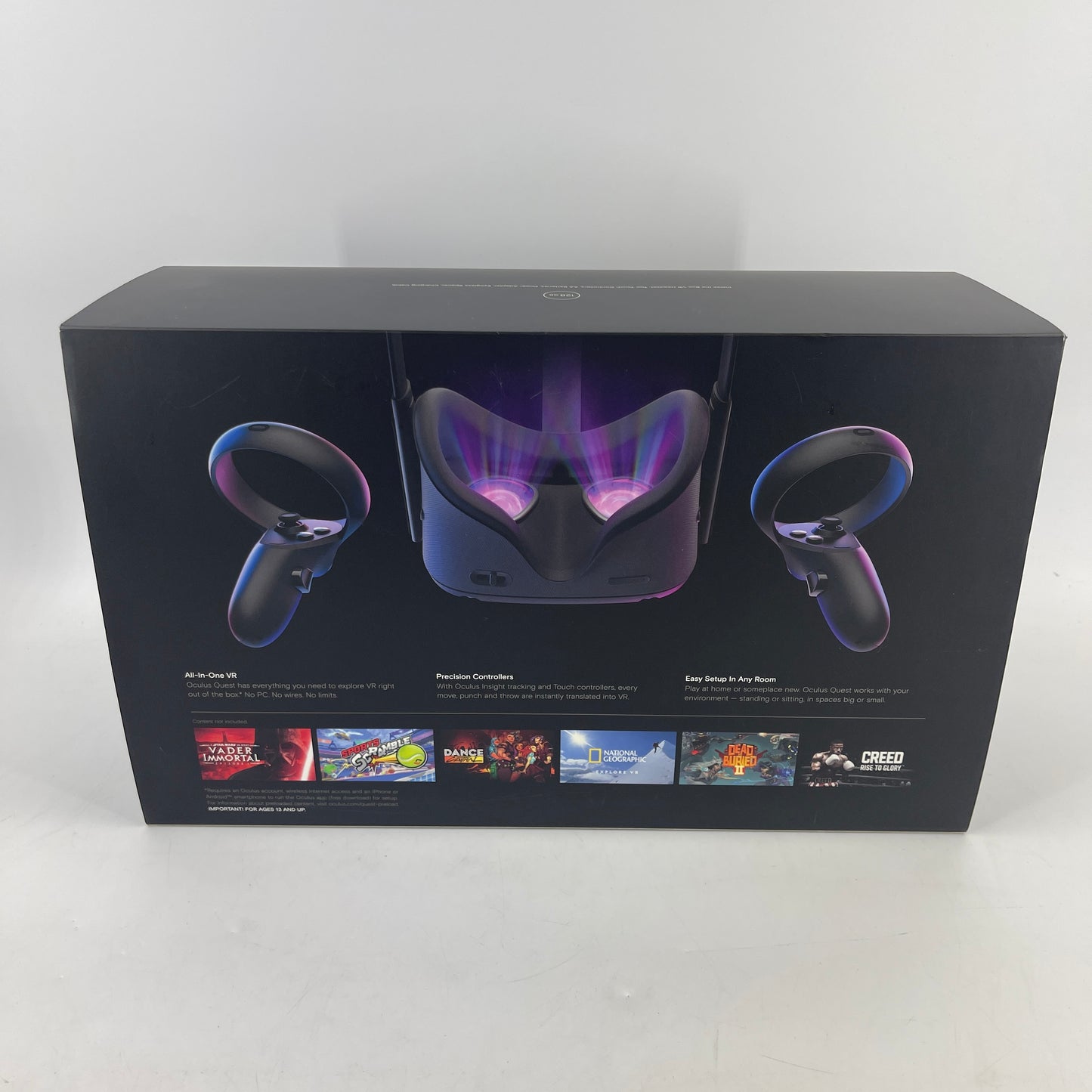 Oculus Quest 128GB Standalone All-in-One VR Headset MH-B