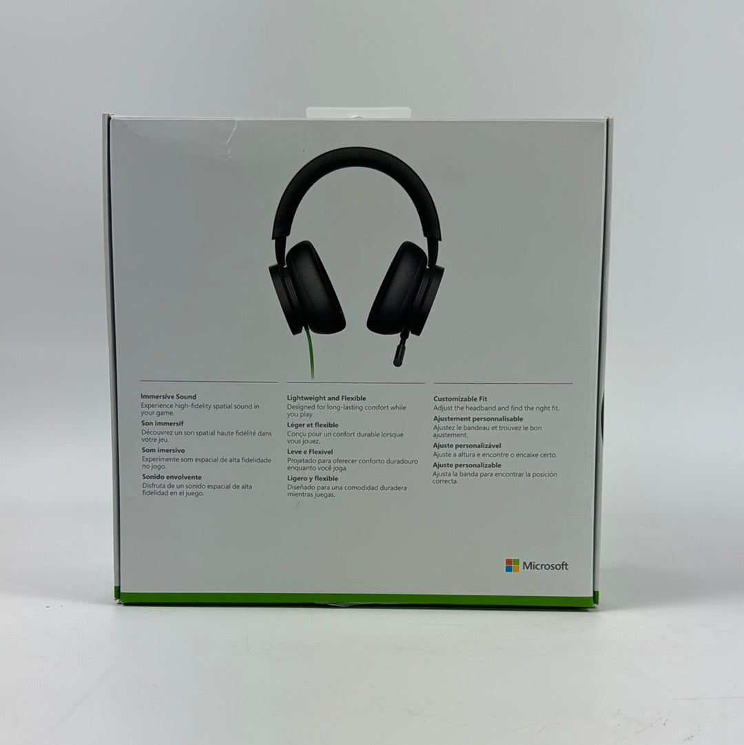 Microsoft Stereo Wired Headset Black 1984 For Xbox One