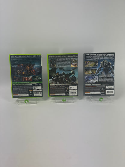 Lot of 6 Microsoft Xbox 360 Games Halo Franchise Bundle