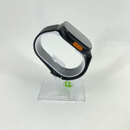 Unlocked Apple Watch Ultra 2 49MM Black Titanium Milanese Loop MX4W3LW/A