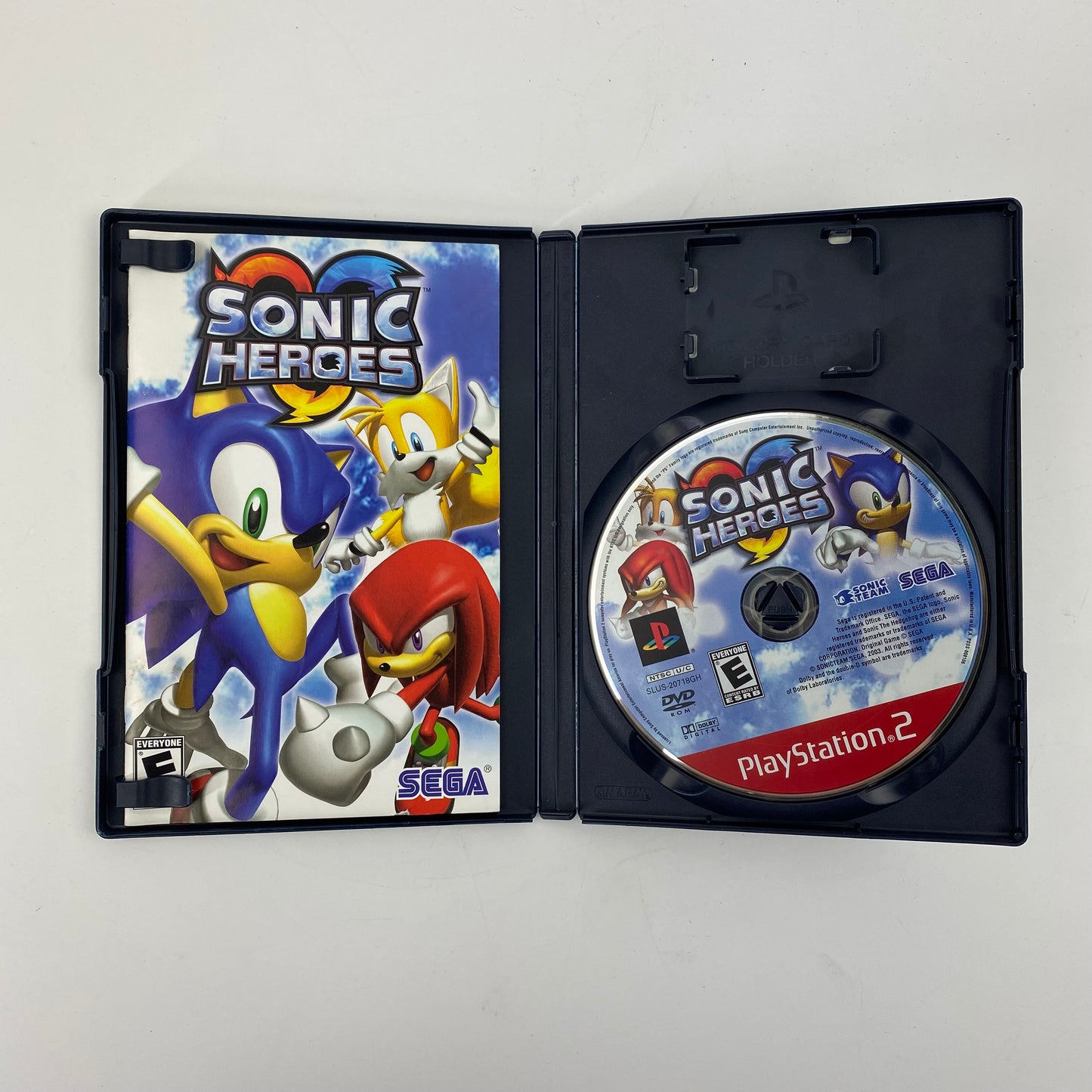 Sonic Heroes  (Sony PlayStation 2 PS2,  2004)