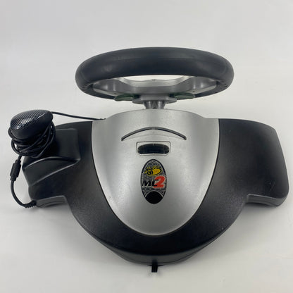 Mad Catz MC2 Racing Wheel & Petals Black For Original Xbox