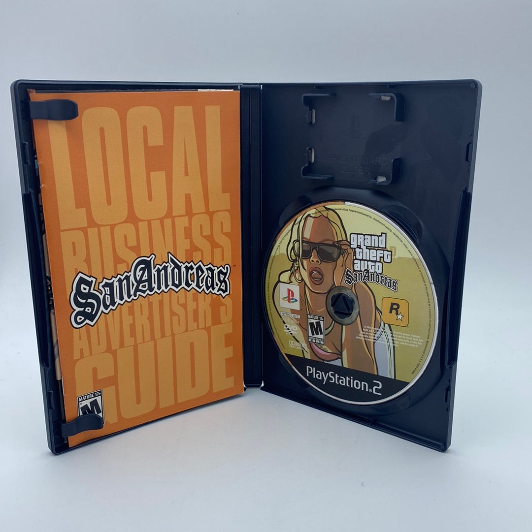 Grand Theft Auto San Andreas (Playstation 2, 2004)