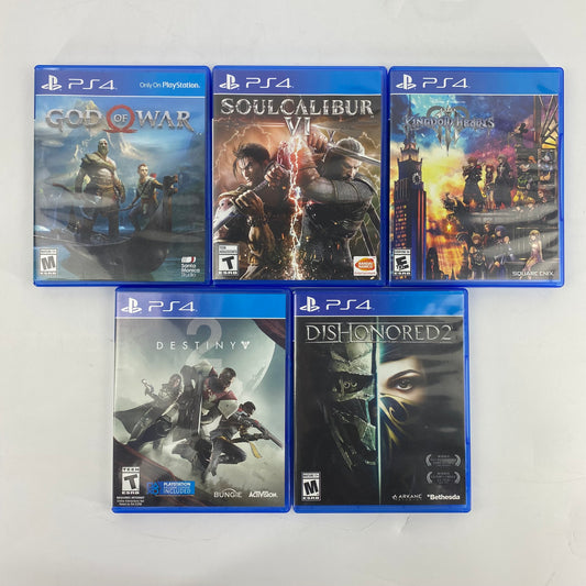 Lot of 5 Sony PlayStation 4 PS4 Games