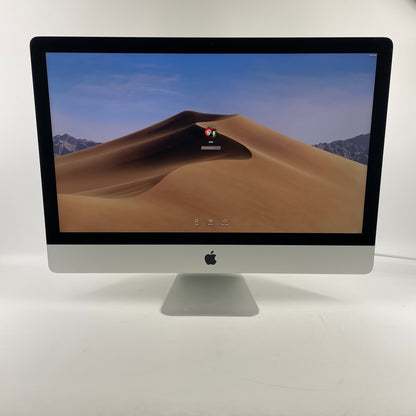 2019 Apple iMac 27" i5 3.7GHz 8GB RAM 2TB HDD Silver A2115
