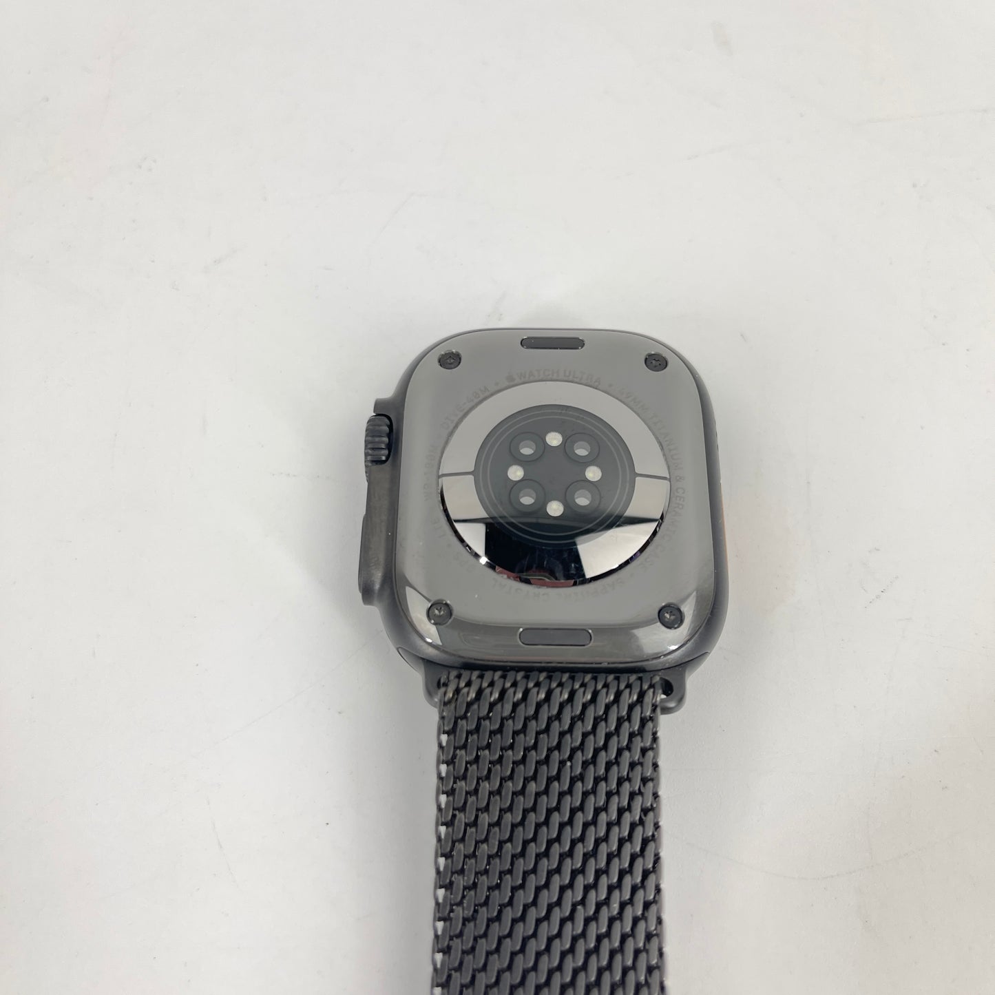 Unlocked Apple Watch Ultra 2 49MM Black Titanium Milanese Loop MX4W3LW/A