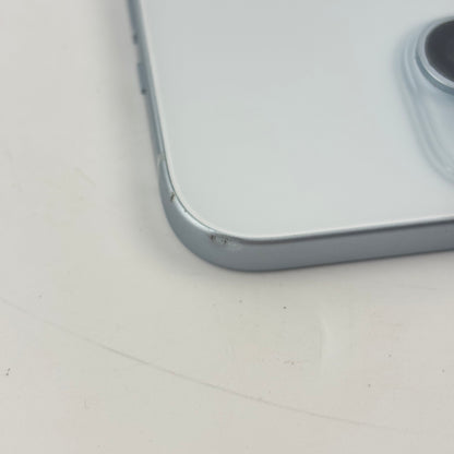 Factory Unlocked Apple iPhone 15 256GB Blue Titanium MTM73LL/A