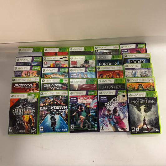 Lot of 25 Microsoft Xbox 360 Games EA Games Dragon Age Dead Island Gears of War