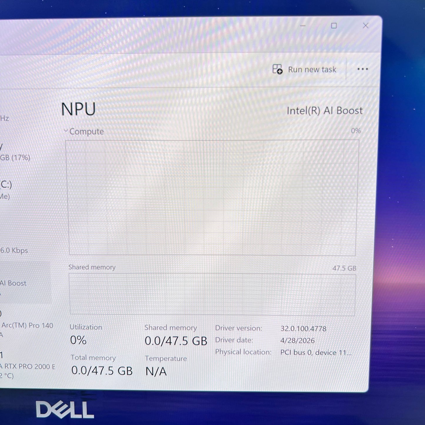Dell Pro Max 16 Premium MA16250 16" Ultra 9 285H 64GB RAM 1TB PRO 2000 Blackwell