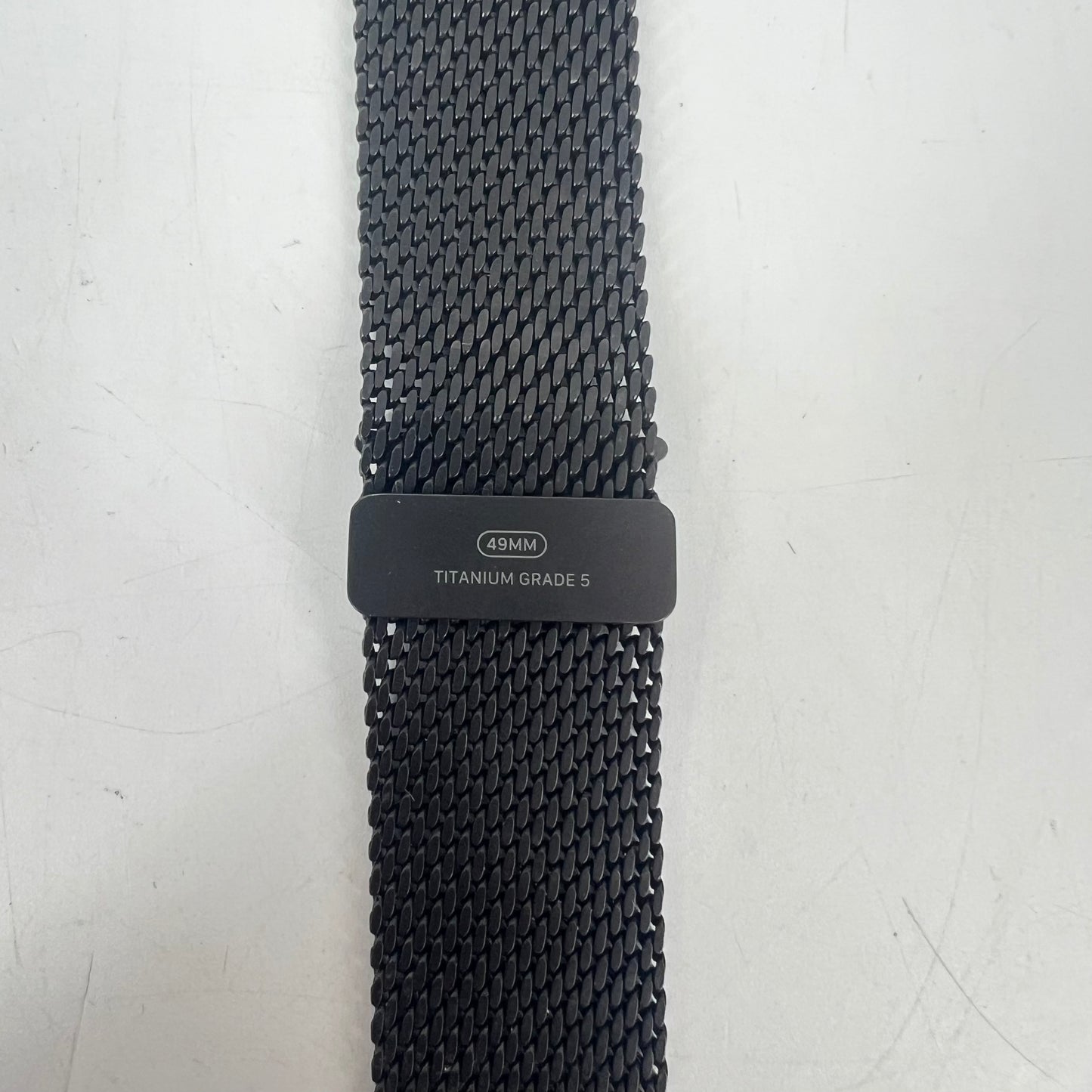 Unlocked Apple Watch Ultra 3 49MM Black Titanium Milanese Loop MF1H4LW/A
