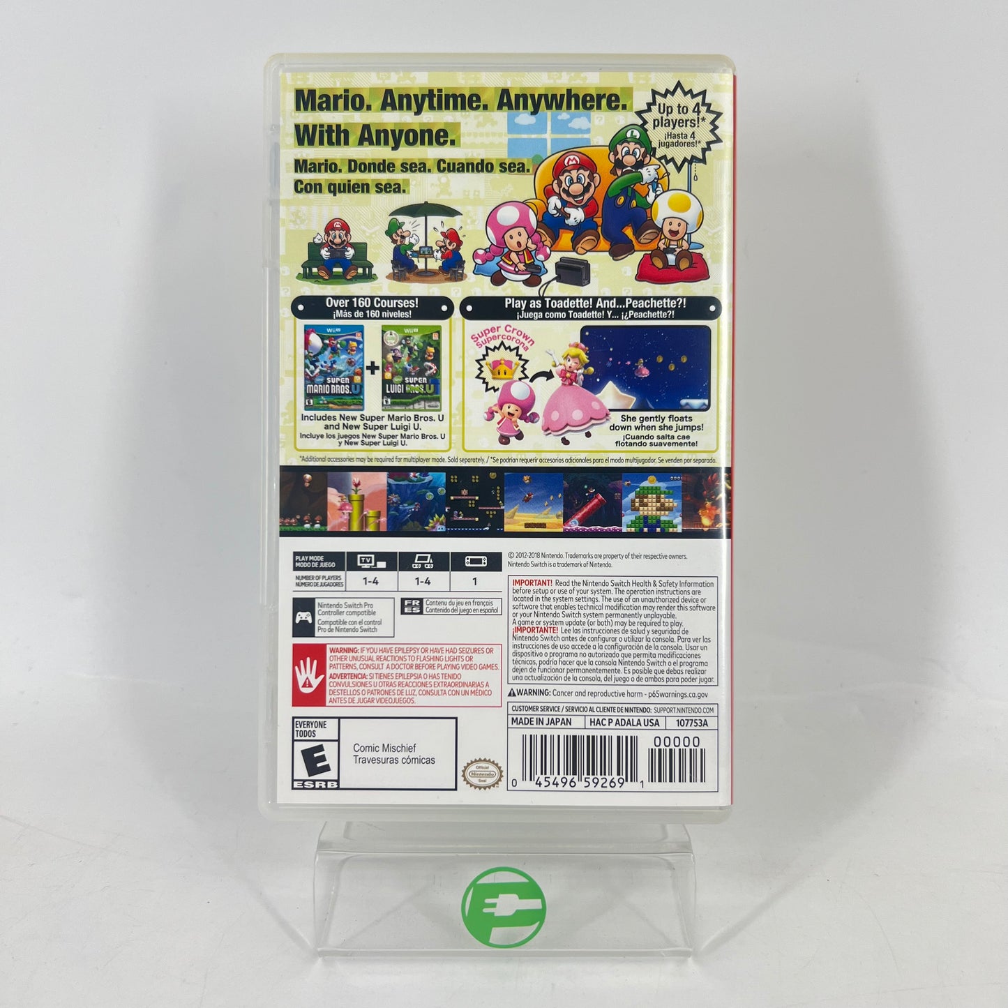 New Super Mario Bros U Deluxe (Nintendo Switch, 2018)