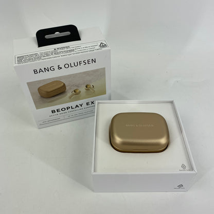 New Bang & Olufsen Beoplay EX Wireless Active Noise Canceling Earbuds Gold 1240600