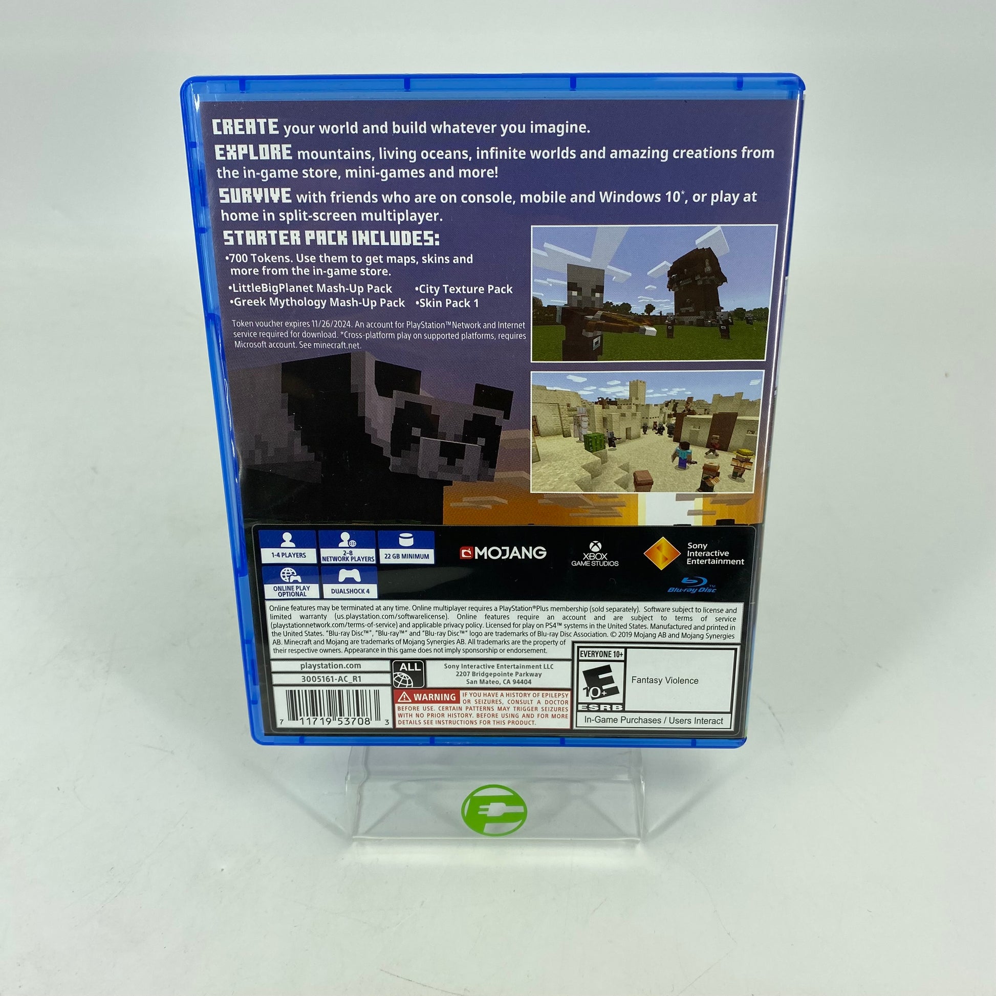 Minecraft (Sony PlayStation 4 PS4, 2019) PayMore Bellevue