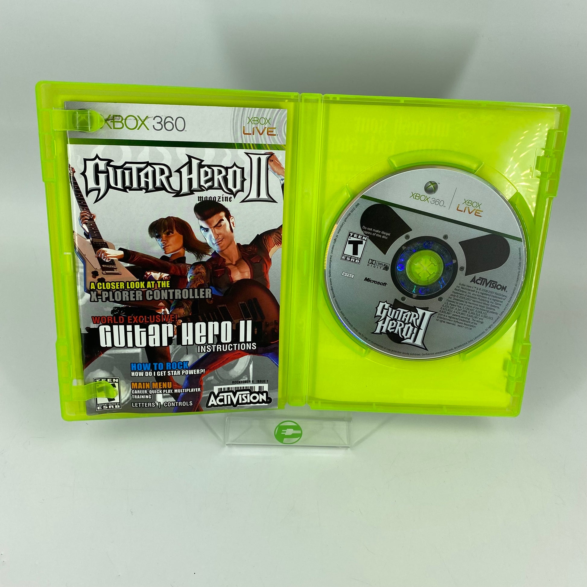 Guitar Hero II (Microsoft Xbox 360, 2007) PayMore Bellevue