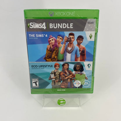 New The Sims 4 Plus Eco Lifestyle Bundle  (Microsoft Xbox One,  2020)